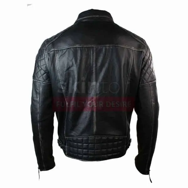 Vintage Brando Black Leather Jacket - Skintoll