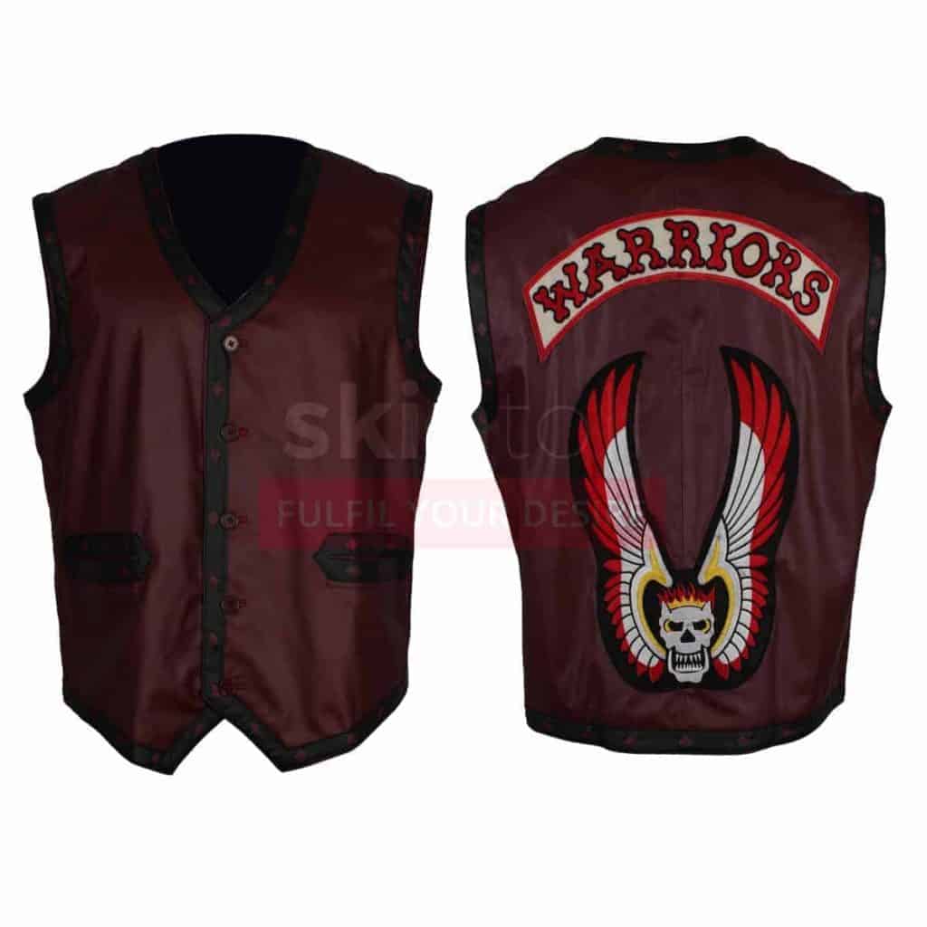 Warriors Movie Maroon Vest - 70’s famous movie - Skintoll