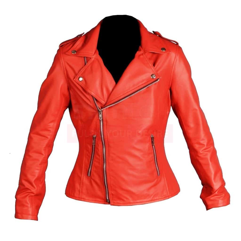 Riverdale Southside Serpents Red Leather Jacket