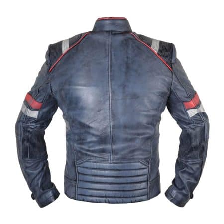 Retro Style Jacket | Mens Classic Leather Motorcycle Jacket - Skintoll